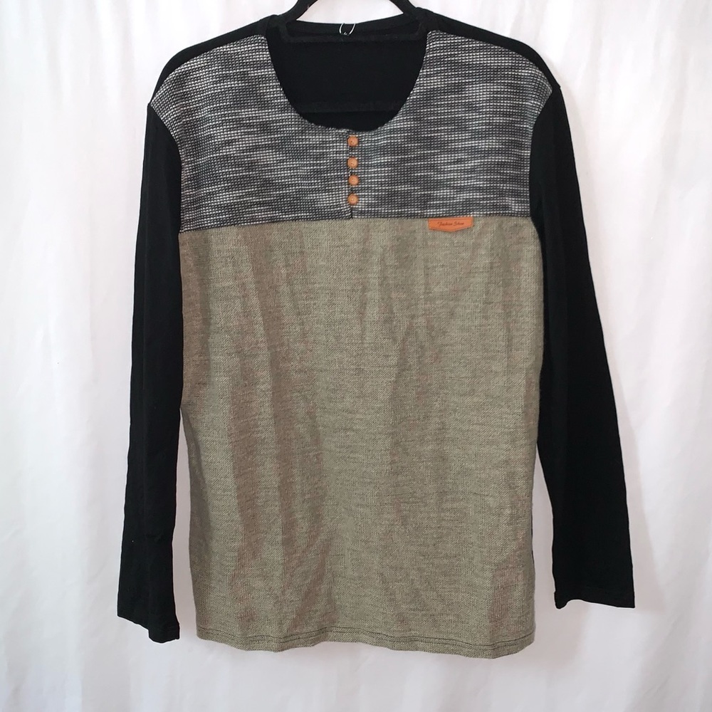 Logeeyar Men’s Long Sleeveless Top Size Large